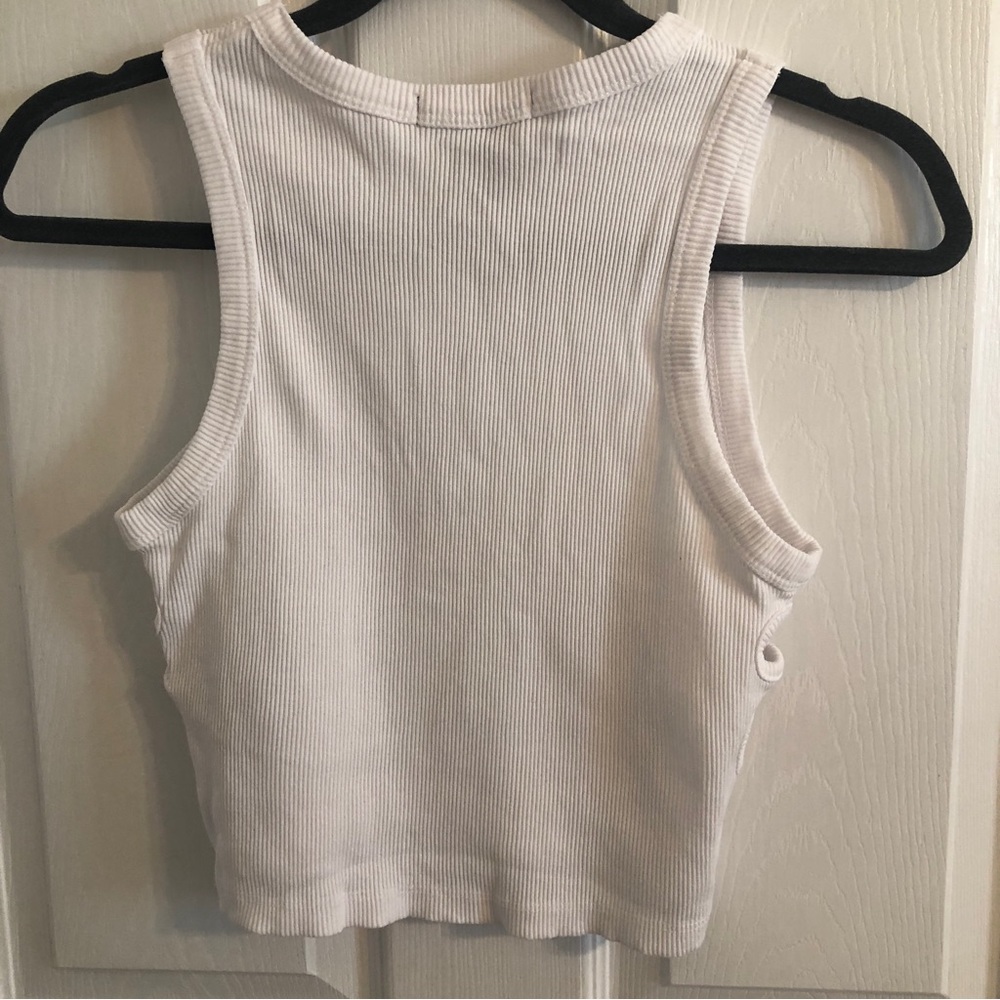 Forever21 Ribbed Halter Tank - Picture 2 of 3